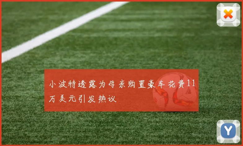小波特透露为母亲购置豪车花费11万美元引发热议